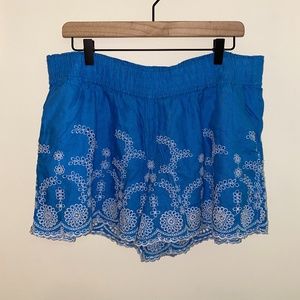 J. Crew Eyelet Shorts